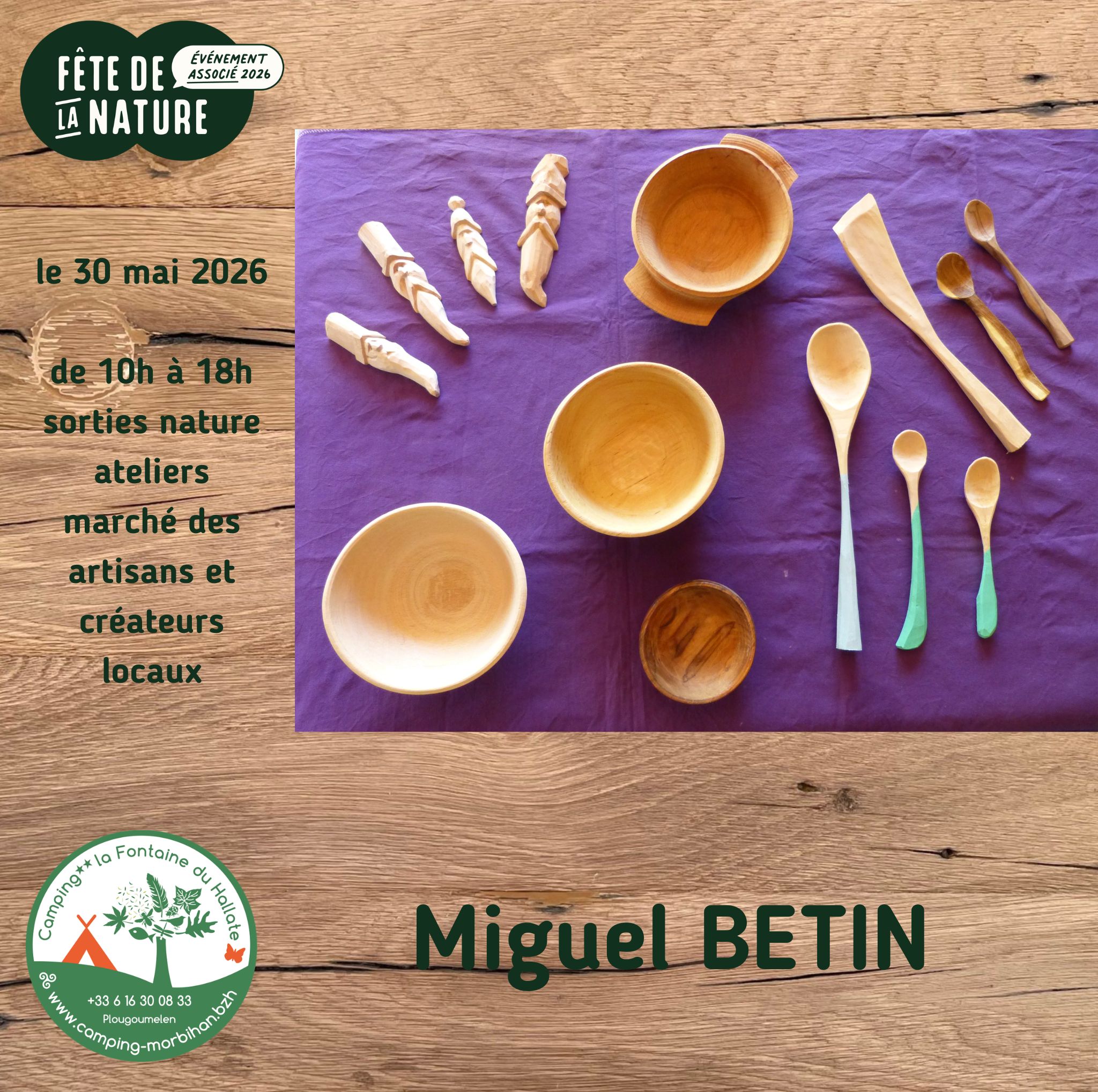 Miguel BETIN tourneur bois