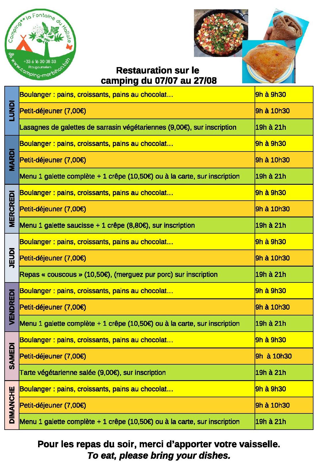 programme restauration 2023